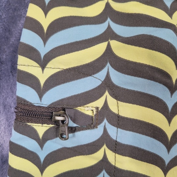 Patagonia Swimming Trunks Mens 34x9 Multi-Colored Geometric Board Shorts - Picture 3 of 8